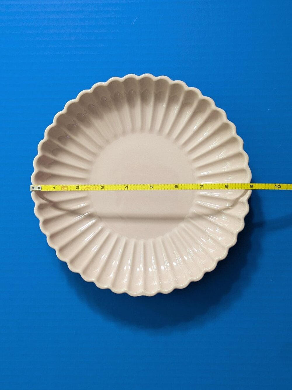 *SET OF 2* H&M Pink Fluted 9" Stoneware Pasta/Salad Plates - Picture 11 of 11